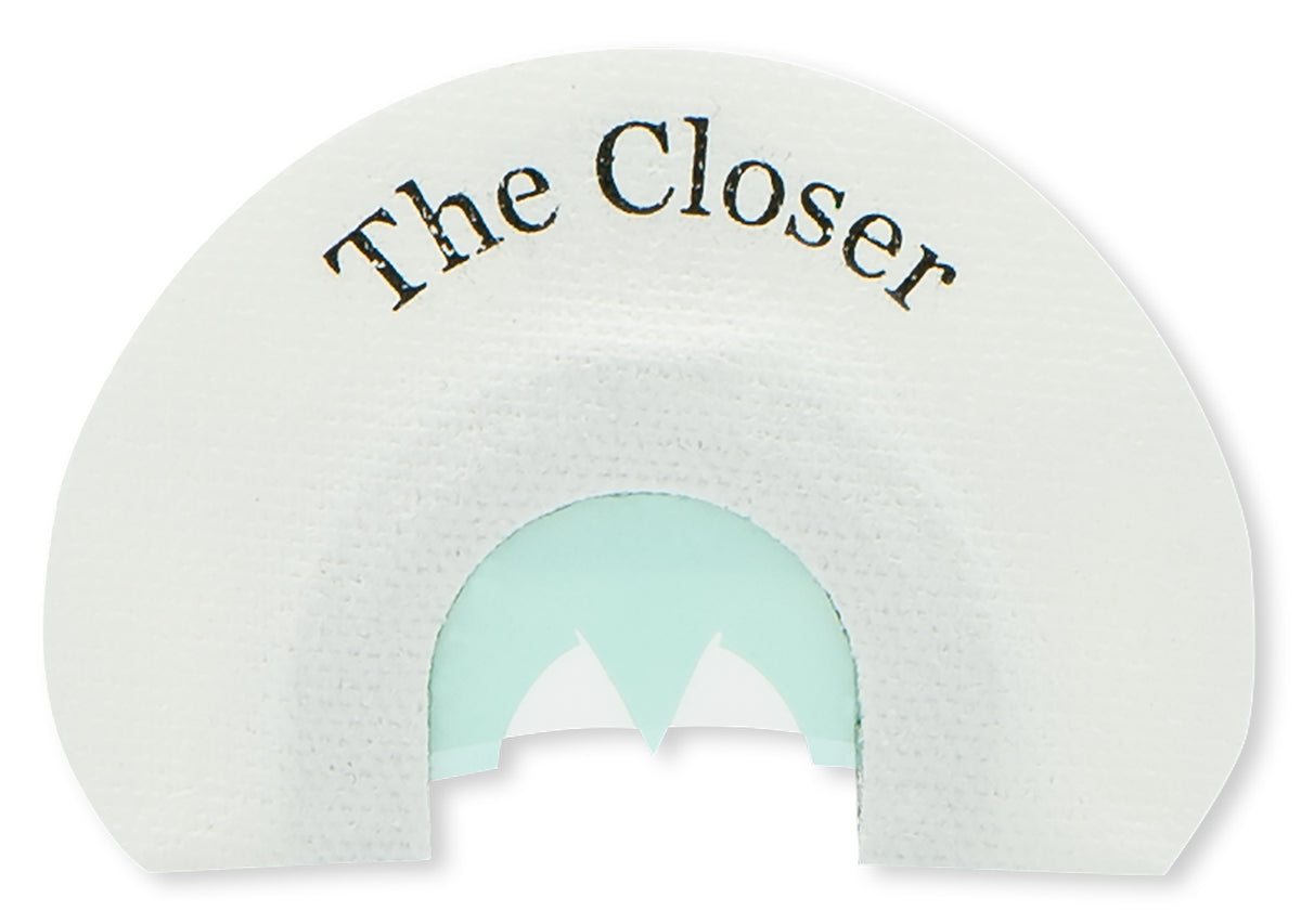 Rolling Thunder The Closer TC010-CL 2 Reed Bat Wing Cut Turkey Diaphragm Call