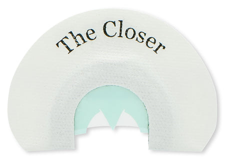 Rolling Thunder The Closer TC010-CL 2 Reed Bat Wing Cut Turkey Diaphragm Call