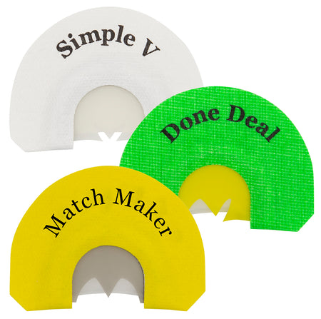 Rolling Thunder TC999-CLASSIC Classic Diaphragm Turkey Call 3 Calls Pack