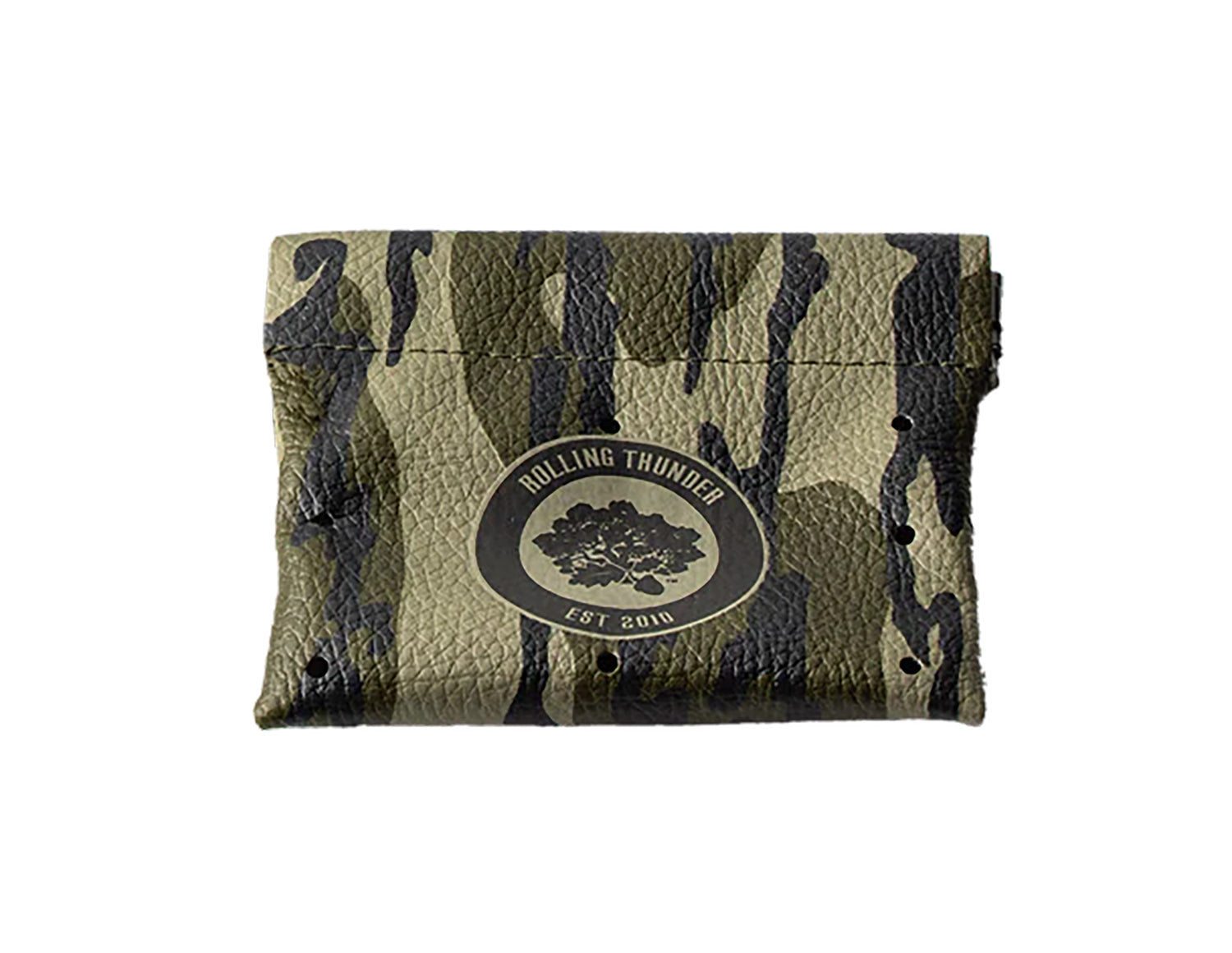 Rolling Thunder Game Call TC503-MOBL Mouth Call Pouch Bottomland Camo