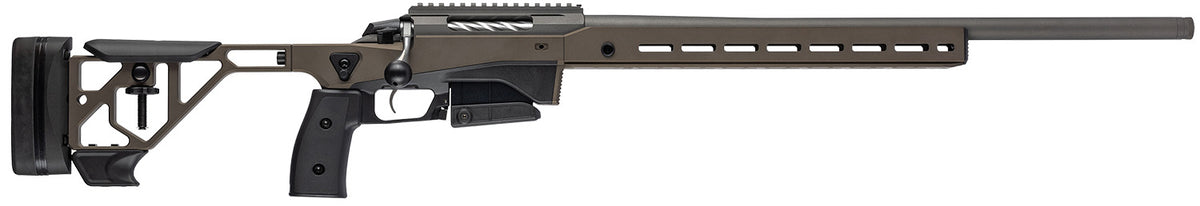 Tikka JRTXATM38226 T3x Ace Target 6.5 Creedmoor 10+1 26" Threaded Barrel, Bronze Cerakote Picatinny Rail Receiver, M-LOK Handguard, Adjustable Black Stock, Black Polymer Grip