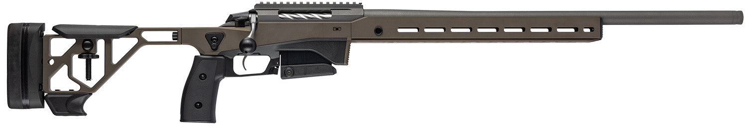 Tikka JRTXATM38226 T3x Ace Target 6.5 Creedmoor 10+1 26" Threaded Barrel, Bronze Cerakote Picatinny Rail Receiver, M-LOK Handguard, Adjustable Black Stock, Black Polymer Grip