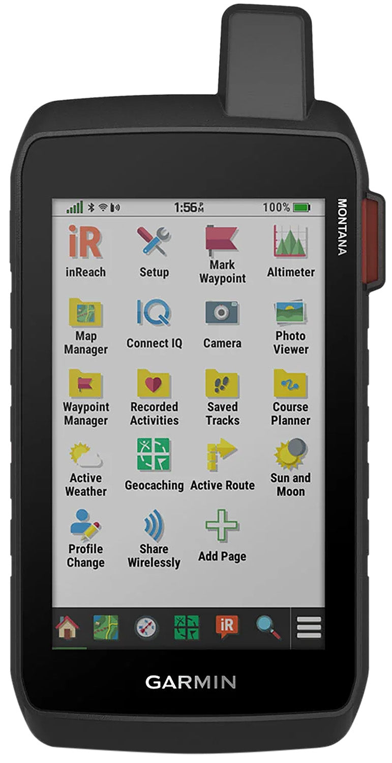 Garmin Montana 760i GPS Navigator with Satellite Messaging 32GB Memory