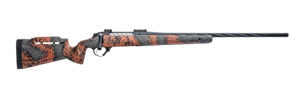 Seekins Precision 0011710229-F Havak PH3 6.5 Creedmoor 24" Black Fluted Threaded Barrel, Black Picatinny Rail Steel Receiver, Adj Cheek Riser Urban Shadow Synthetic Stock