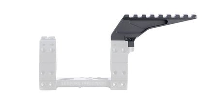 Seekins Precision 0010650166-F X-Cap 45 Degree Side Picatinny Rail Black Aluminum