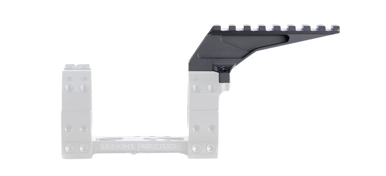 Seekins Precision 0010650168-F X-Cap 45 Degree Red Dot Mount Black Aluminum