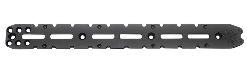 Seekins Precision HIT ARCA Rail 6 Slot M-LOK Black 13.63" 6061-T6 Aluminum