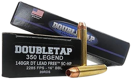 DoubleTap Hollow Point .350 Legend 140 gr CSHP ammo