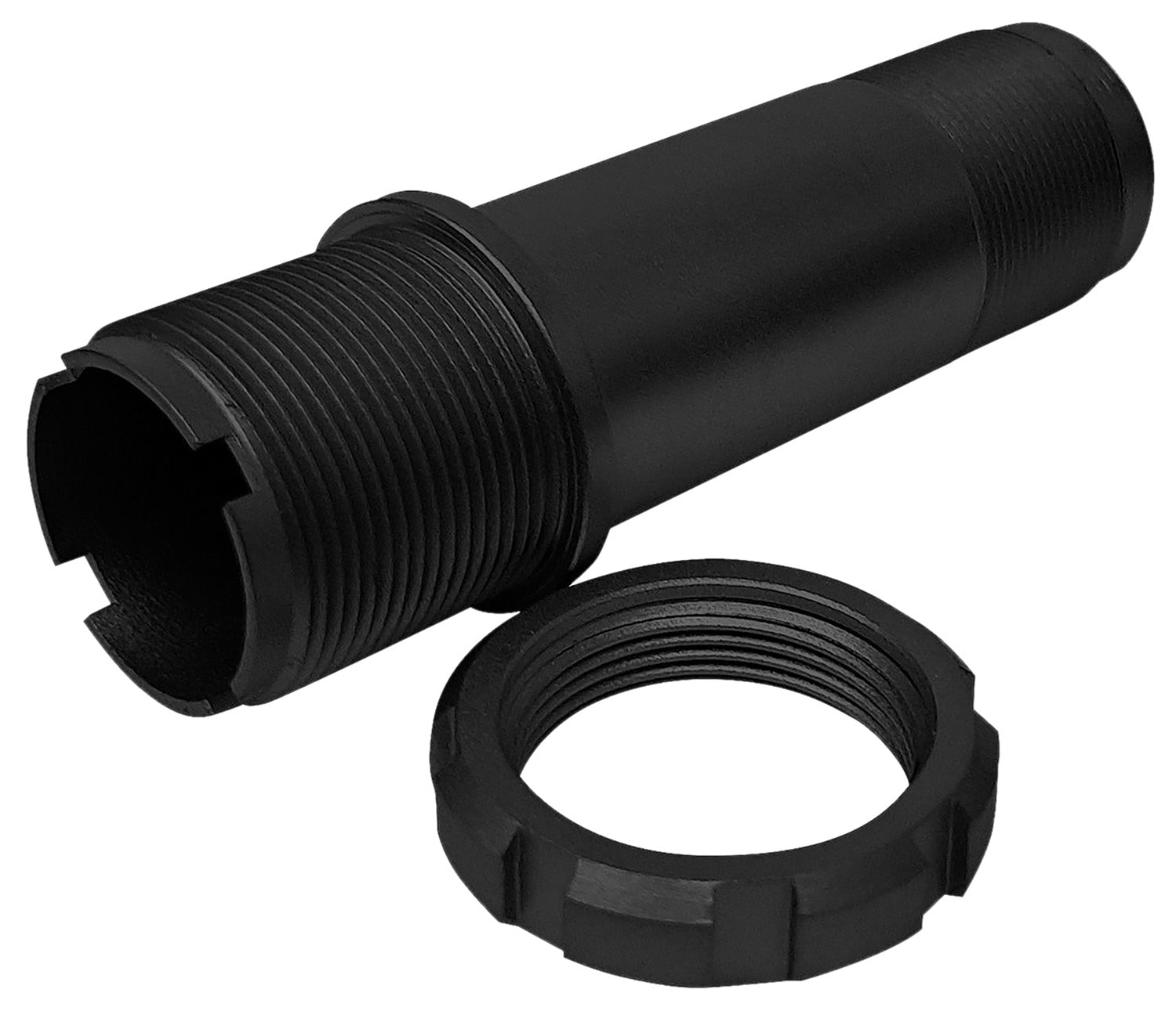 Yankee Hill 1255A VICTRA-12 Shotgun Suppressor Mount Assembly 17-4 Stainless Steel Melonite Black