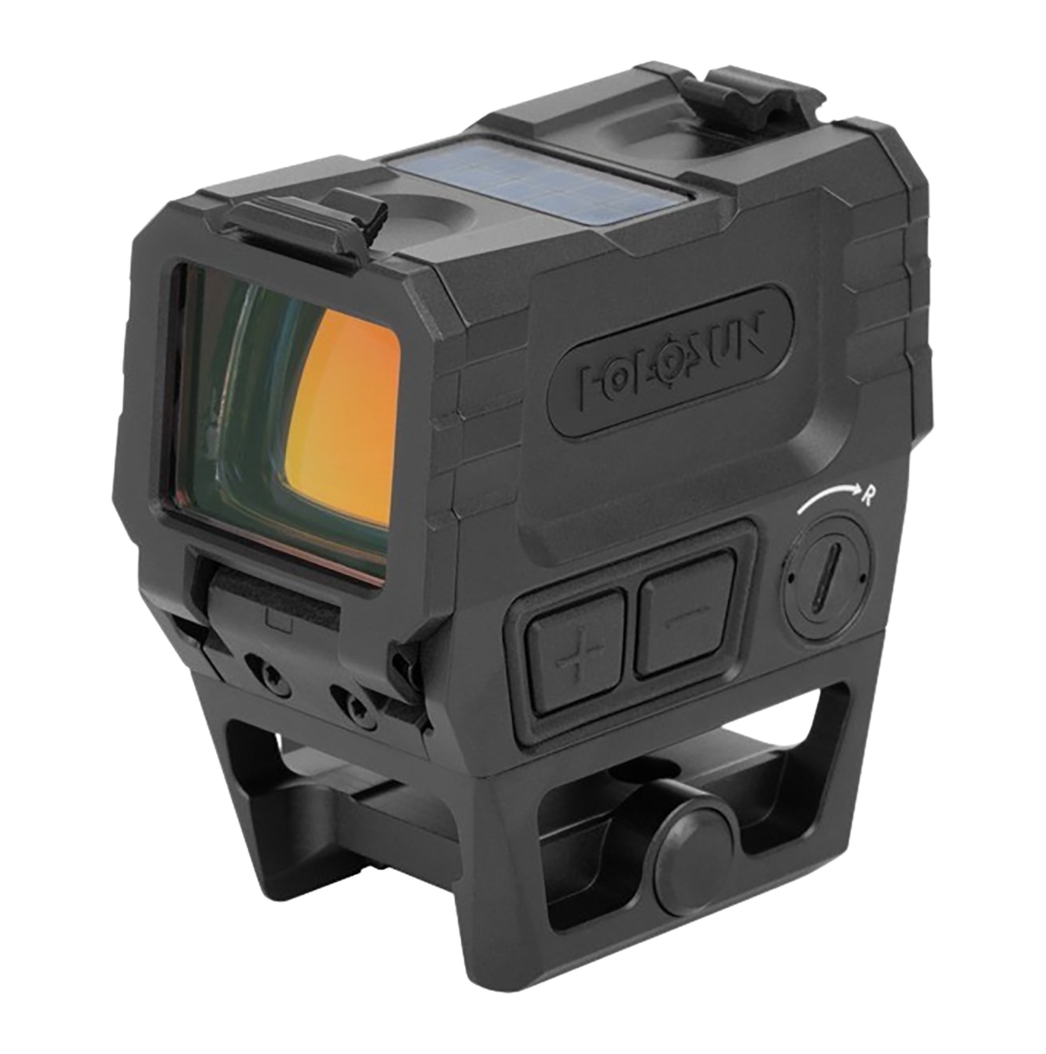 Holosun AEMS Pro X2 Black Anodized 1x 2 MOA Gold Dot Enclosed Sight