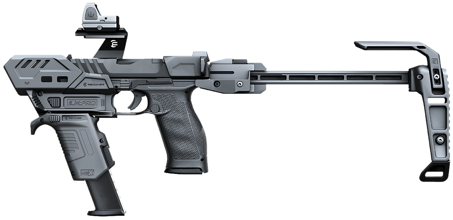 Recover Tactical SPROCBGB01 S-Pro MG Pistol Conversion Kit for Canik Black