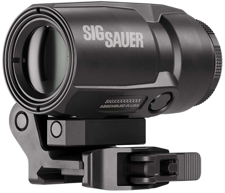 Sig Sauer Juliet3T-Micro Magnifier Matte Black 3x22mm with PowerCam90 QR Mount