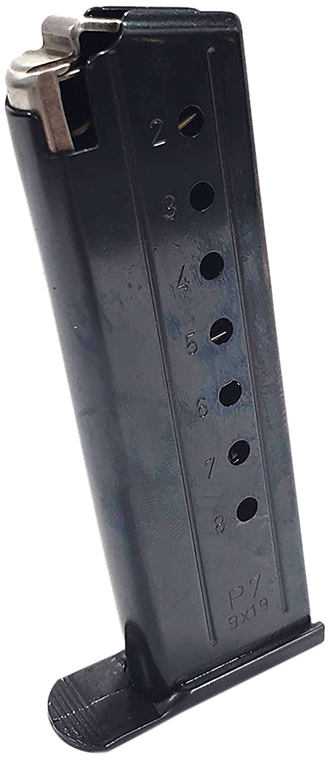 HK P7PSP 8-Round 9mm Black Steel Magazine