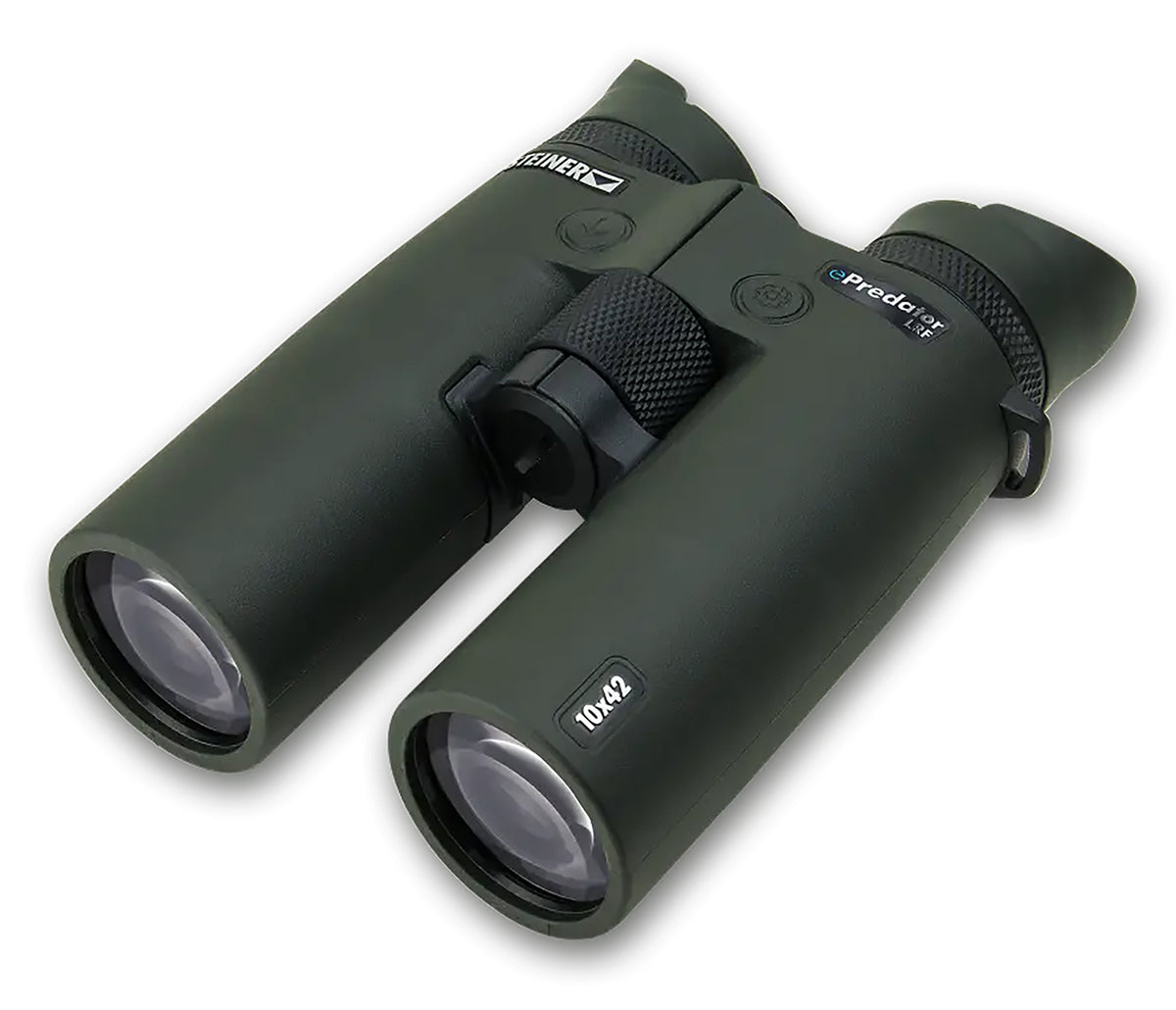 Steiner 2060 ePredator LRF 10x42mm Laser Rangefinder Binocular, Fast-Close Focus, Black
