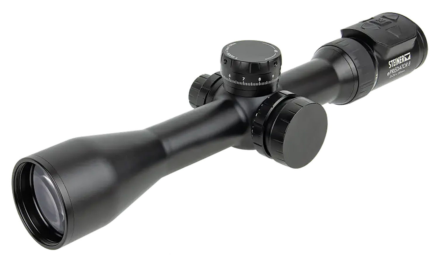 Steiner 3103 ePredator 8 Black Riflescope 3-24x50mm 34mm Tube Illuminated 4A-I Reticle