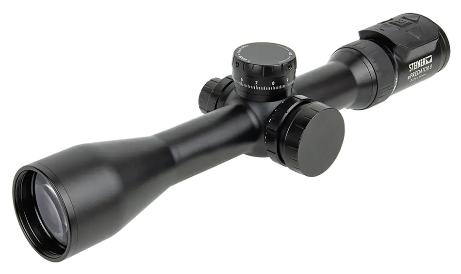 Steiner 3103 ePredator 8 Black Riflescope 3-24x50mm 34mm Tube Illuminated 4A-I Reticle