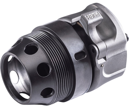 SureFire HUBFA556BK Fast-Attach Hub 5.56mm 1-3/8"x24 Stainless Steel Black Nitride Suppressor Mount