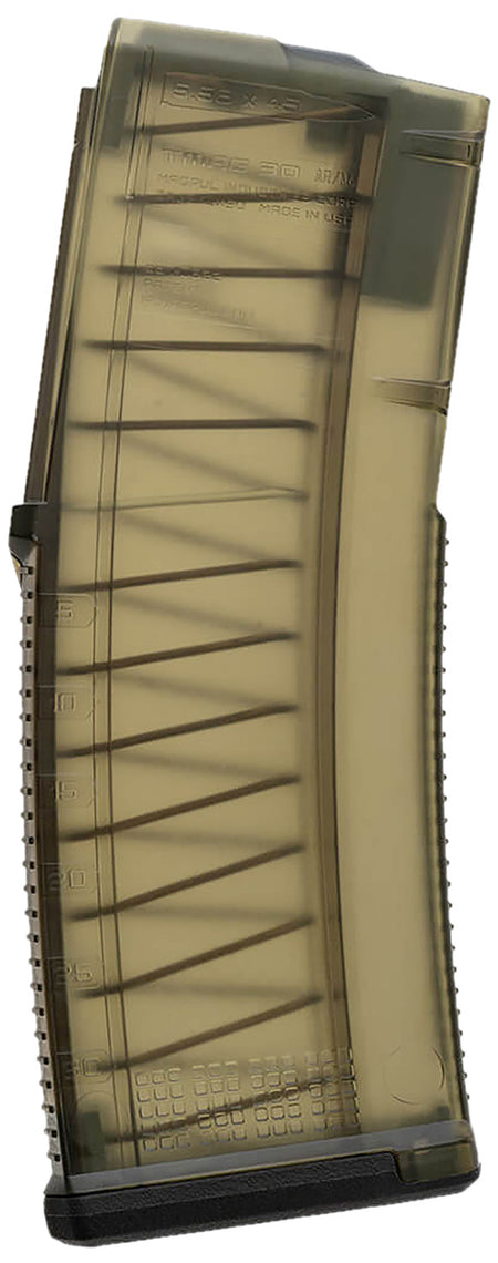 Magpul MAG1485-ODT TMAG 20-Round 5.56x45mm NATO Magazine for AR-15/M4/M16 OD Green Translucent