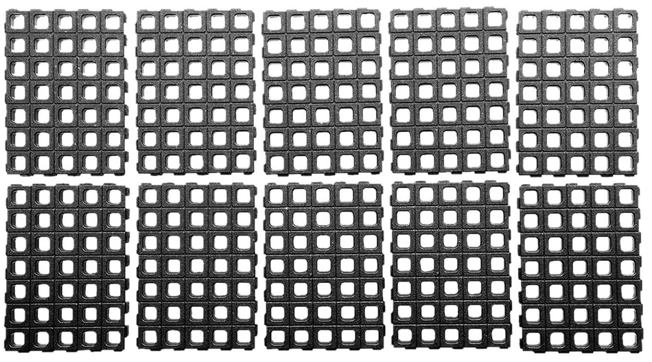 Magpul MAG1501-BLK DAKA Grid Organizer Black Polypropylene Panel