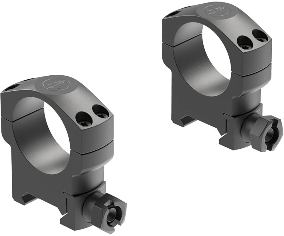 Leupold 57291 Mark 4 Cross-Slot Picatinny Mount 30mm Tube High Black Aluminum