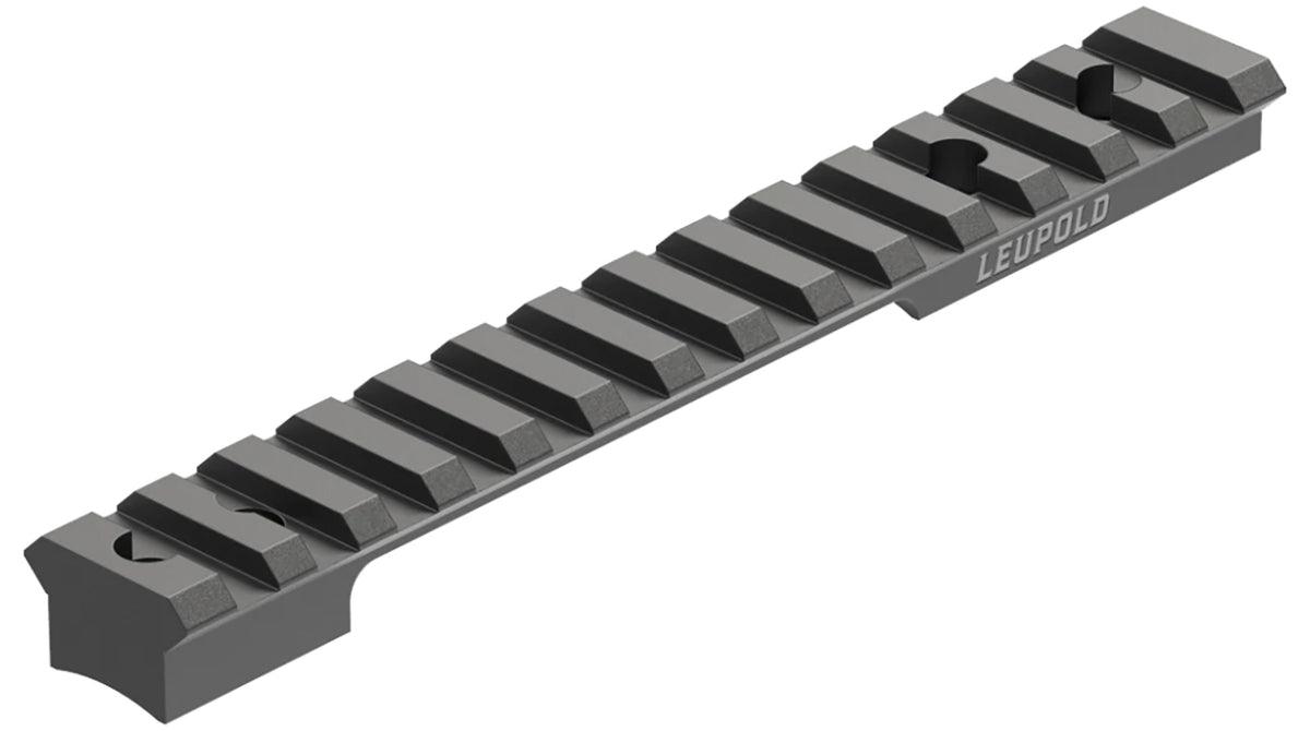 Leupold 176390 BackCountry Cross-Slot Base Matte Black for Kimber 84M Short Action