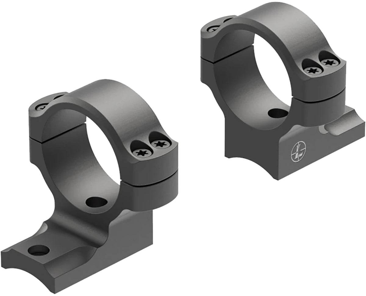 Leupold 177140 BackCountry 30mm Tube Ring Mount Black Aluminum for Savage 10/110 Round Receiver