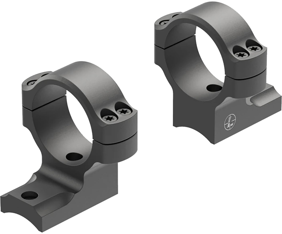 Leupold 177141 BackCountry 30mm Tube High Ring Mount Black 7075 T-6 Aluminum Savage 10/110