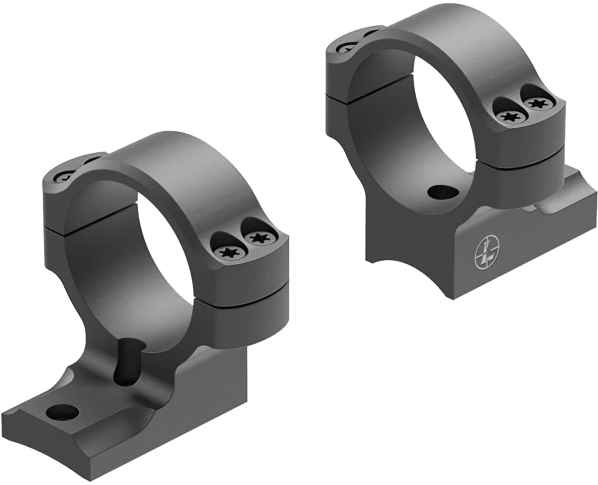 Leupold 177159 BackCountry 30mm Tube Medium Ring Mount Black 7075 T-6 Aluminum Weatherby Mark V 6-Lug