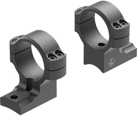 Leupold 177160 BackCountry 30mm Tube High Ring Mount Black 7075 T-6 Aluminum Weatherby Mark V 6-Lug