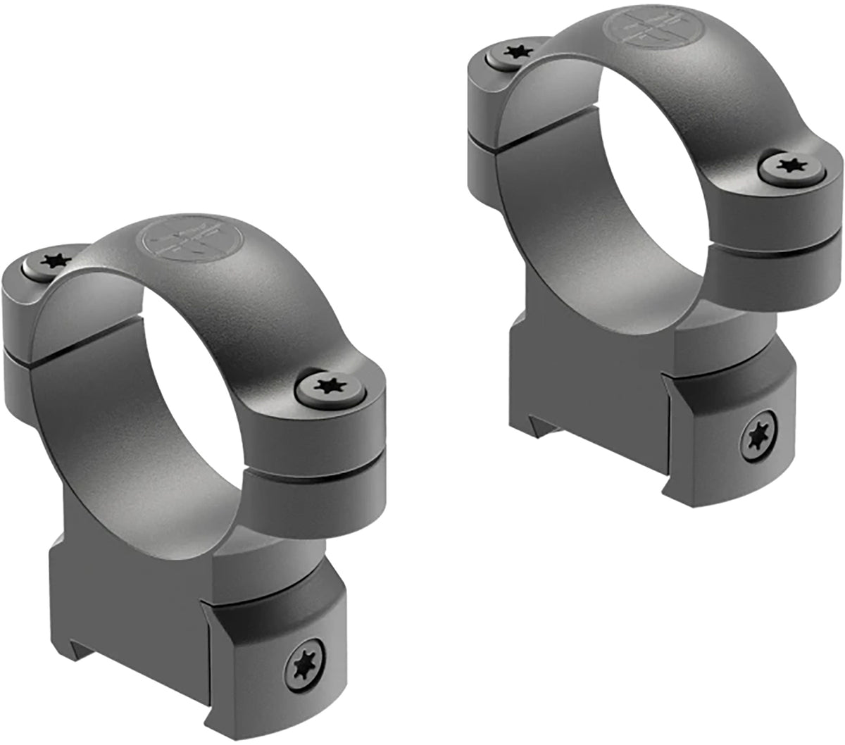 Leupold 177362 Black Steel 30mm High Ringmounts for CZ 550