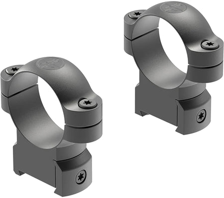 Leupold 177362 Black Steel 30mm High Ringmounts for CZ 550