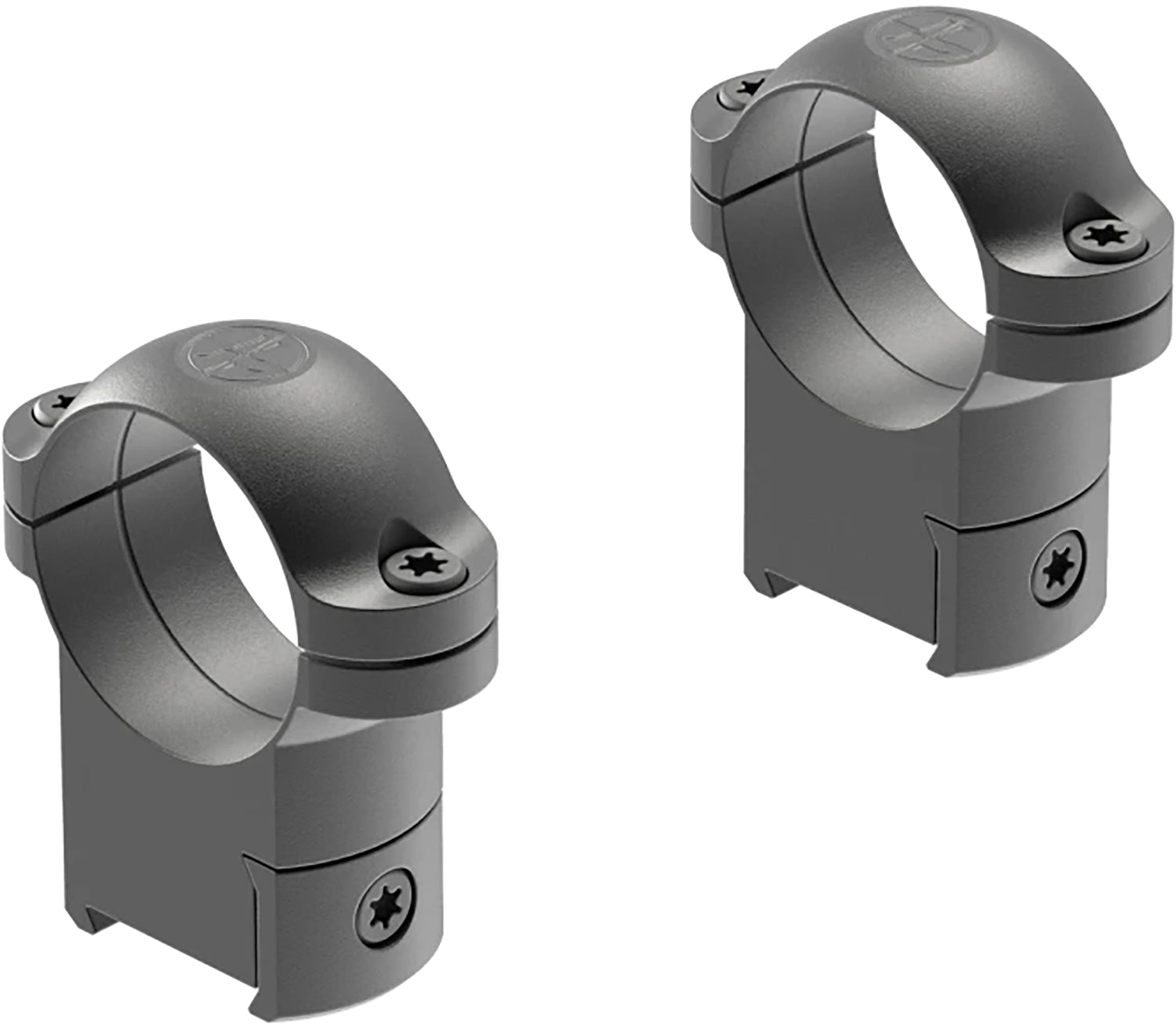 Leupold 177364 Black Steel 1-Inch High Ringmounts for CZ 527