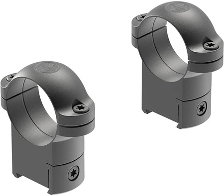 Leupold 177364 Black Steel 1-Inch High Ringmounts for CZ 527