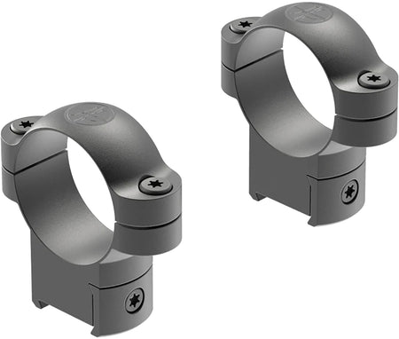 Leupold 177366 Black Steel 30mm High Ringmounts for CZ 527