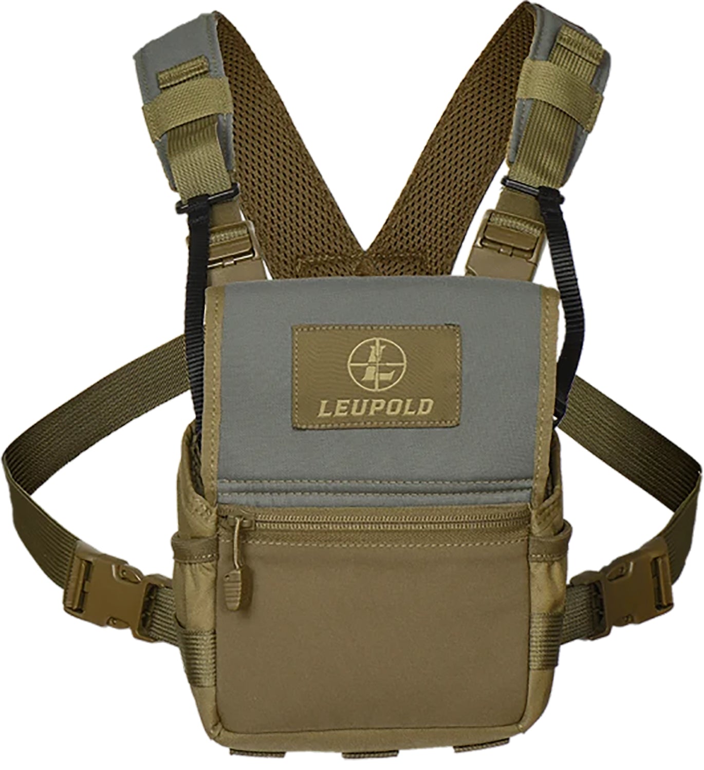 Leupold 181882 Pro Guide Binocular Harness 2 with Magnet Closure Tan/Gray