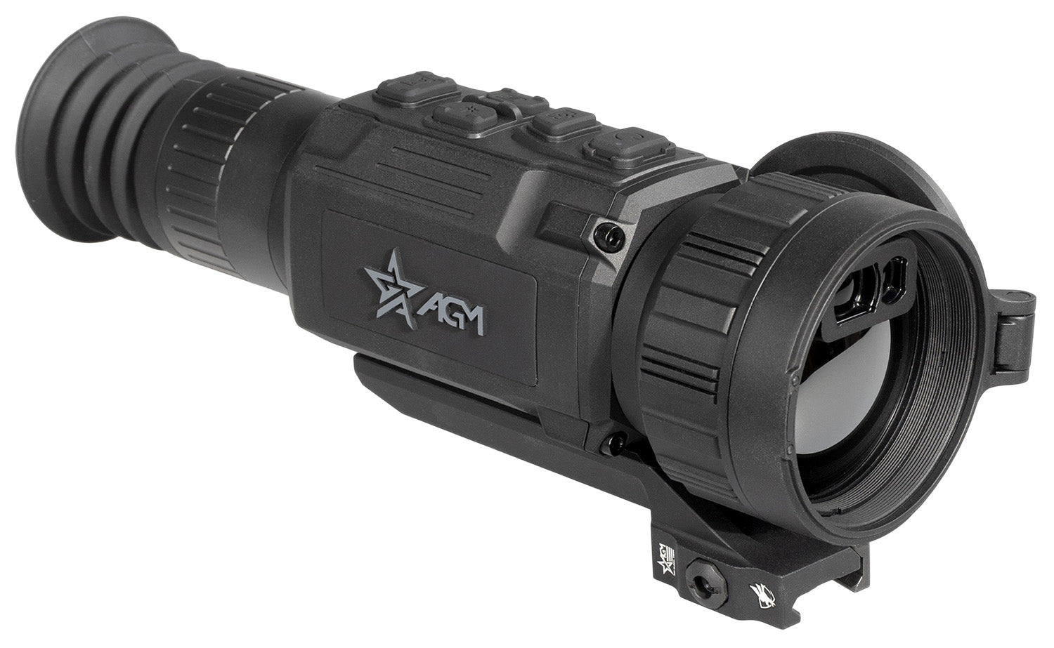 AGM Global Vision RATT50-640-V3 Rattler V3 Thermal Rifle Scope Black 3.5-28x 640x512 50Hz
