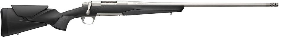 Browning 036008246 X-Bolt 2 Hunter Full Size 300 WSM 3+1 23"Stainless Steel Threaded Barrel, Drilled & Tapped Stainless Steel Receiver, Adj Vari-Tech Black Composite Stock w/Adjustable Comb & LOP