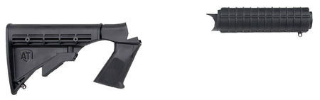 Advanced Technology HRN4100 Shotforce Pistol Grip Stock Package Black Synthetic with Ribbed Forend for H&R New England
