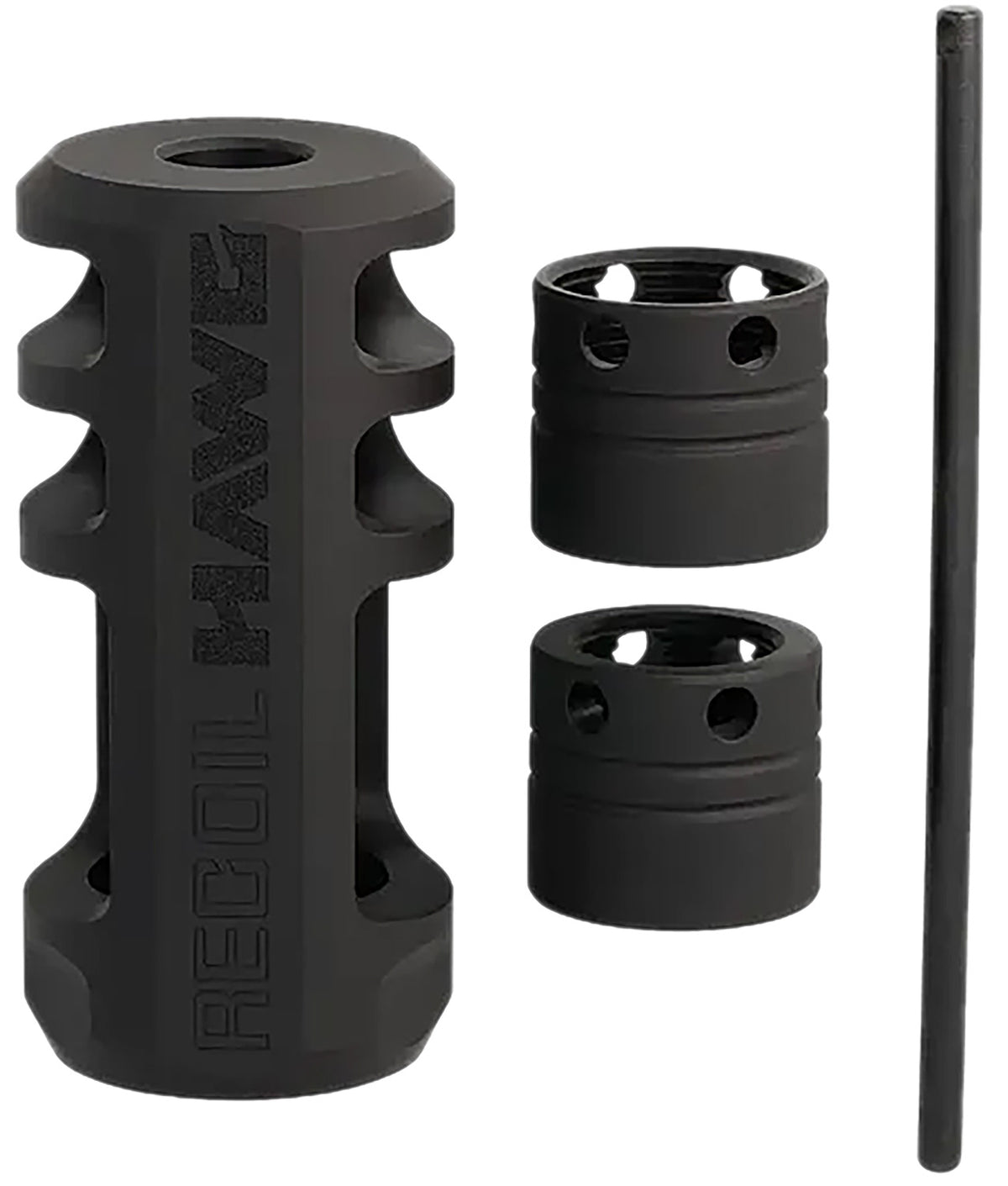 Browning Xeno Recoil Hawg Muzzle Brake Matte Black M13x0.75 2.20" OAL