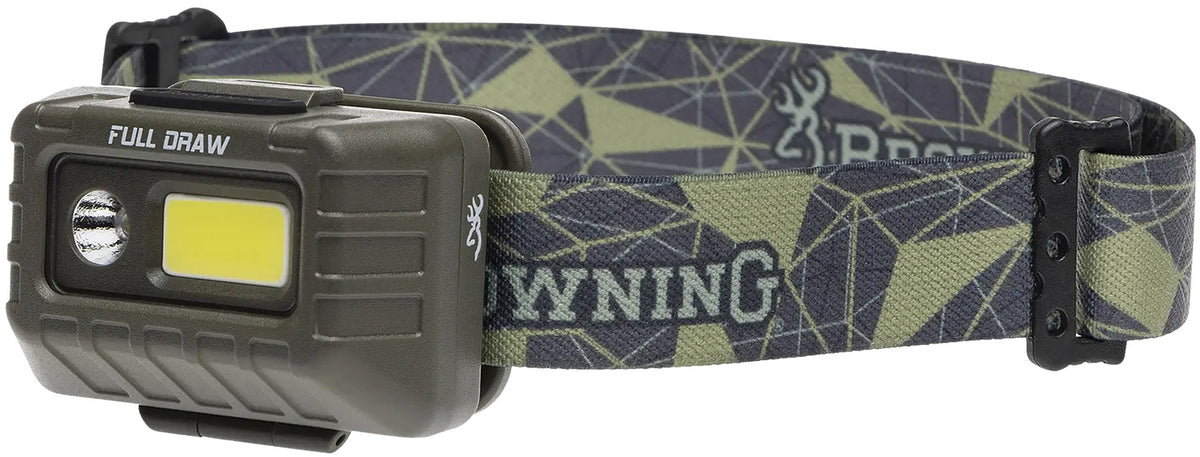 Browning 003713004 Full Draw Rechargeable Headlamp Hunting LED