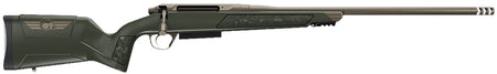 Christensen Arms 8011503601 Evoke 7mm BC 3+1 20" Dark Gray Cerakote Button Rifled/Threaded Barrel, Dark Gray Cerakote Picatinny Rail Steel Receiver, Adjustable Gray w/Bronze Logo Polymer Stock