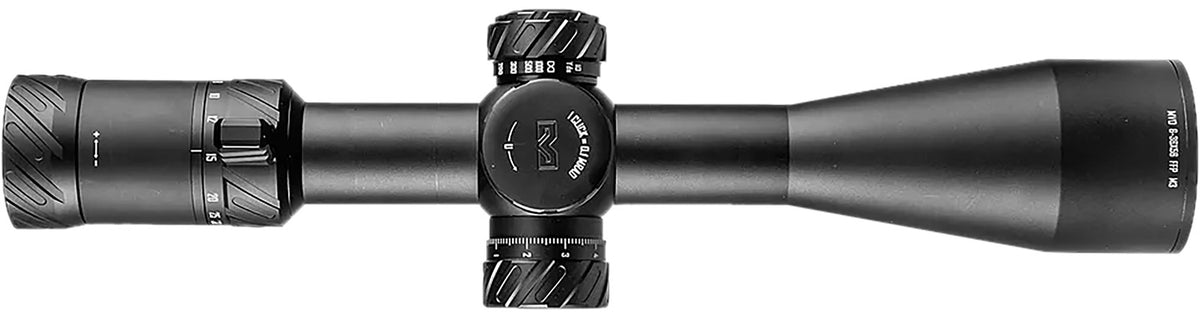 Meprolight USA 901247706 MVO Black 6-36x56mm 34mm Tube Illuminated M3 MRAD Etched Green/Red Reticle