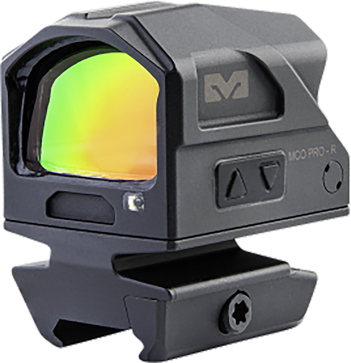 Meprolight MCO Pro Closed Emitter Reflex Sight, 1x 3-Segment Reticle, Matte Black