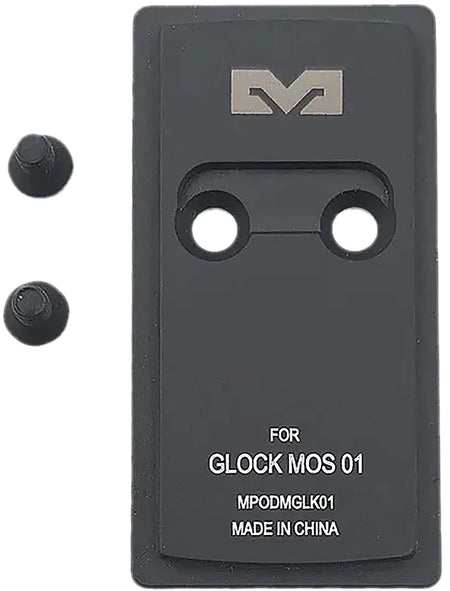Meprolight USA 901141020 MPO PRO-F RMR Mounting Plate Matte Black Glock MOS Standard Frame