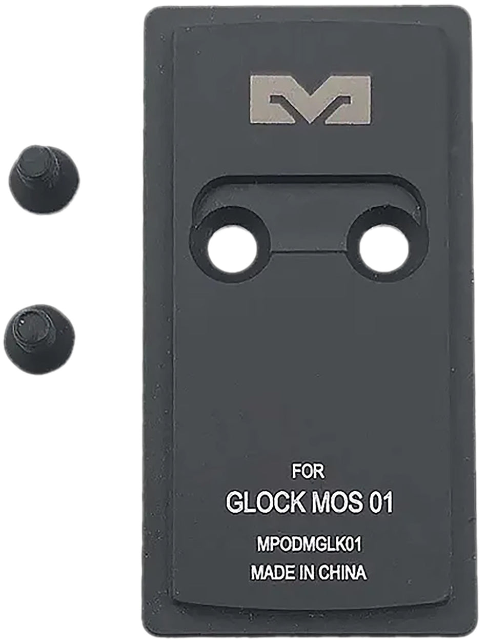 Meprolight USA 901141020 MPO PRO-F RMR Mounting Plate Matte Black Glock MOS Standard Frame