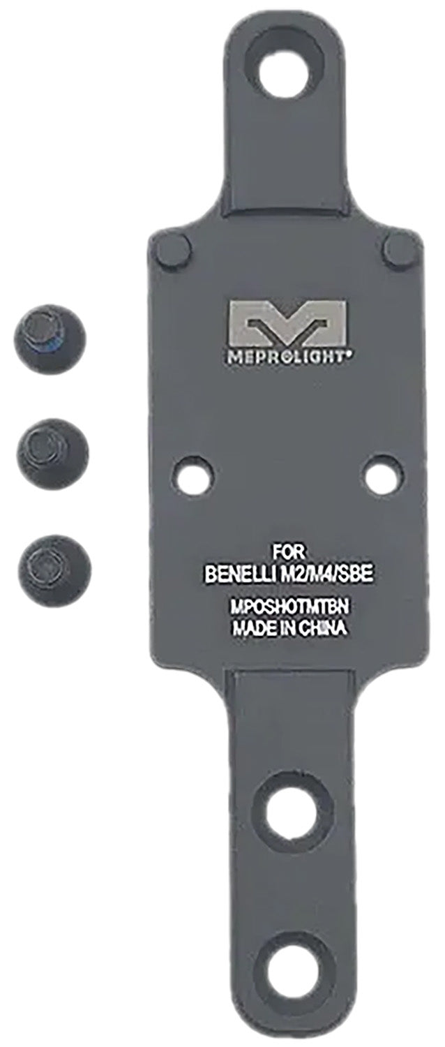 Meprolight USA 901141040 RMR Footprint Optic Plate Matte Black Benelli M2/M4/SBE