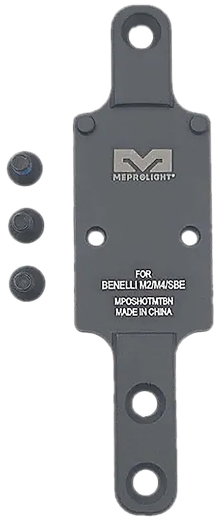 Meprolight USA 901141040 RMR Footprint Optic Plate Matte Black Benelli M2/M4/SBE
