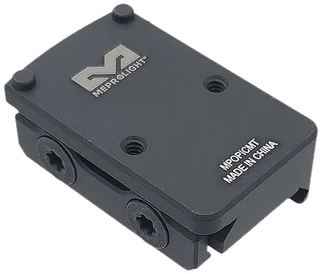 Meprolight USA 901141044 RMR Footprint Picatinny Riser Mount Matte Black Aluminum