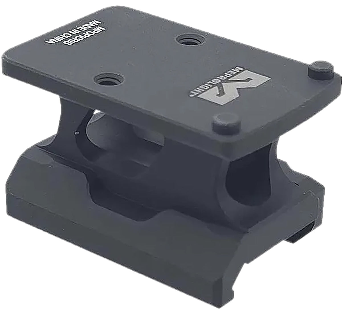 Meprolight USA 901141045 RMR Footprint Picatinny High Riser Mount Matte Black Aluminum
