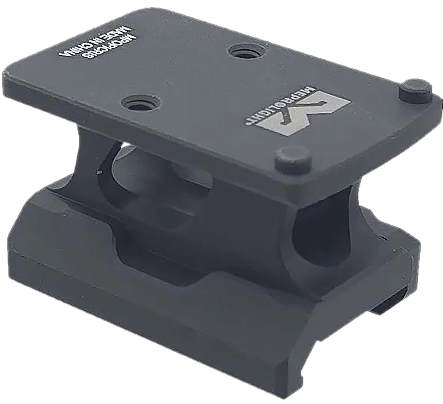 Meprolight USA 901141045 RMR Footprint Picatinny High Riser Mount Matte Black Aluminum